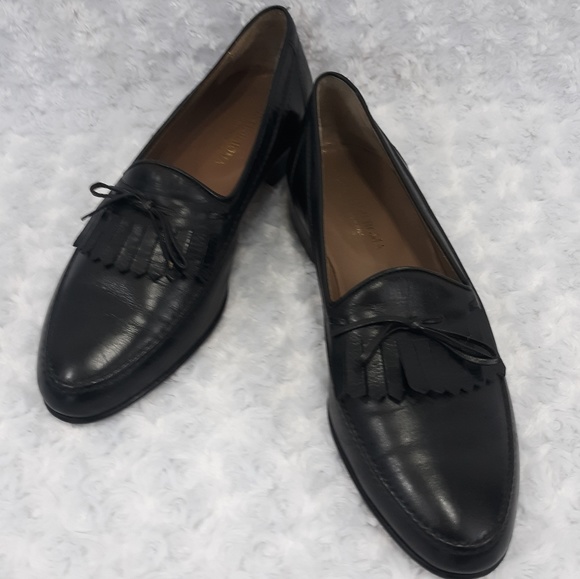 Hand Crafted Italian Leather Kiltie Dress Loafers - Picture 2 of 8